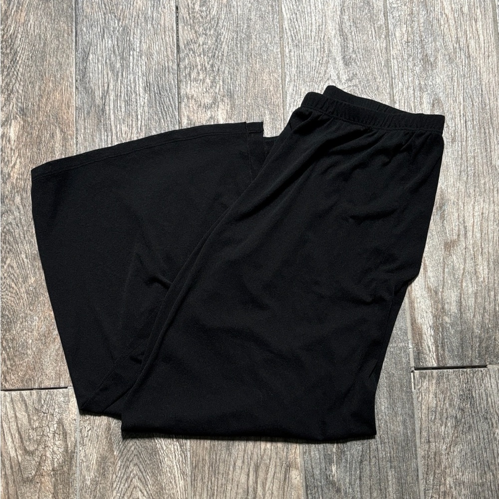 Rapz swimsuit, cover up wide leg pants. Elastic waist and sheer.